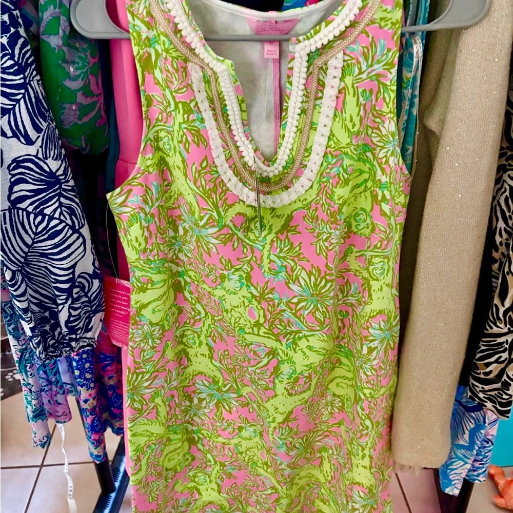 Lilly Pulitzer Harper dress pop up chimply chic HTF*